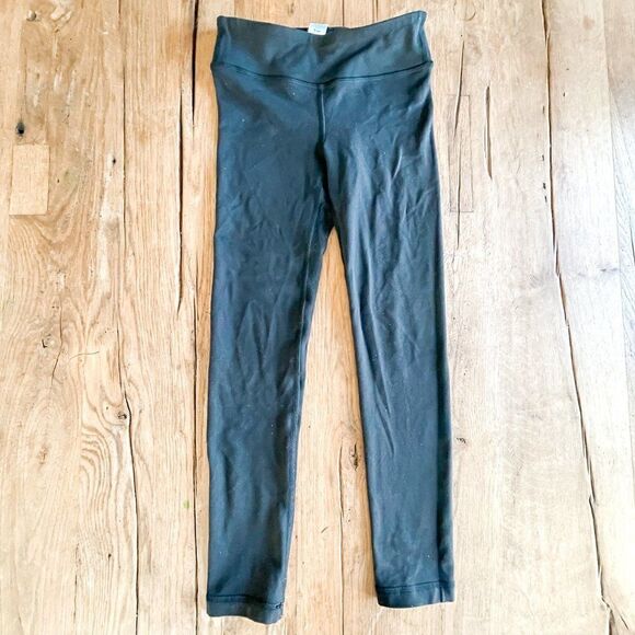 Ivivva Black Leggings, Size 4 - Picture 1 of 3